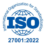 ISO/IEC 27001:2022 sertifikatas